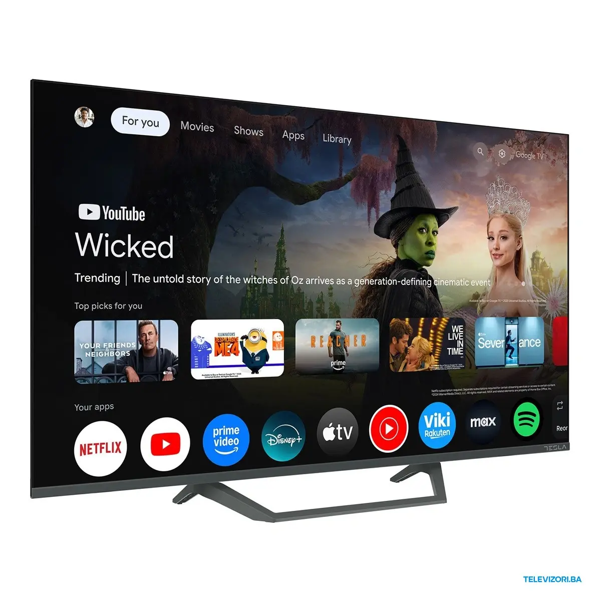 40″ Tesla Full HD QLED Smart TV Q40E665GFS